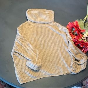 Oversized turtleneck